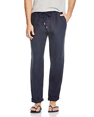 Vilebrequin Linen Regular Fit Drawstring Pants