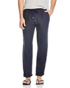 Vilebrequin Linen Regular Fit Drawstring Pants