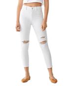 Dl1961 Farrow High-rise Cropped Skinny Jeans In Bodie