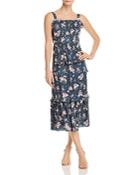 Rebecca Taylor Emilia Floral-print Silk Midi Dress