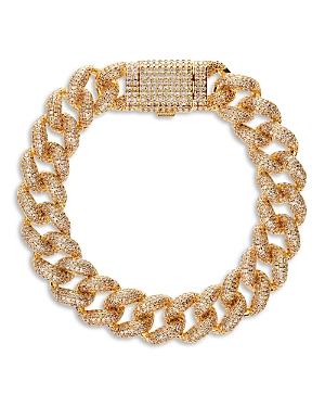 Luv Aj Pave Cuban Chain Link Bracelet