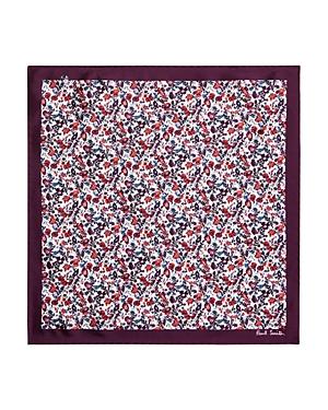 Paul Smith Floral Silk Pocket Square