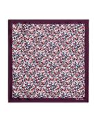 Paul Smith Floral Silk Pocket Square