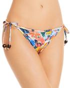Shoshanna Fiesta Floral Triangle Bikini Bottoms
