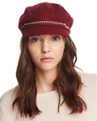 August Hat Company Wool Newsboy With Chain - 100% Exclusive