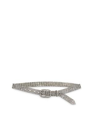 B-low The Belt Celest Sparkling Metal Mesh Belt