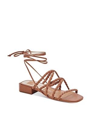 Dolce Vita Women's Hayley Lace Up Ankle Tie Sandals