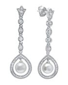 Crislu Pear Drop Earrings