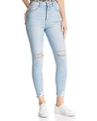 Dl1961 Chrissy Ultra High-rise Cropped Jeans In Lagunita