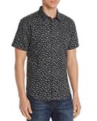 John Varvatos Star Usa Short-sleeve Floral-print Slim Fit Shirt - 100% Exclusive