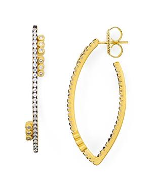 Freida Rothman Oval Hoop Earrings