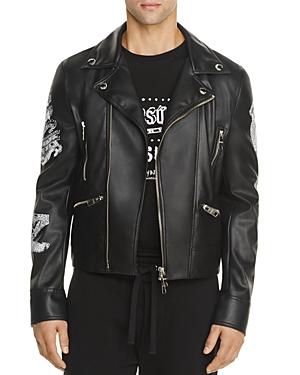 Versus Versace Zayn X Versus Vegan Leather Biker Jacket