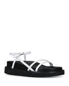 Kurt Geiger London Women's Orson Strappy Leather Sandals