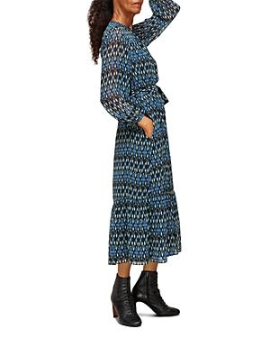Whistles Printed Midi Dress
