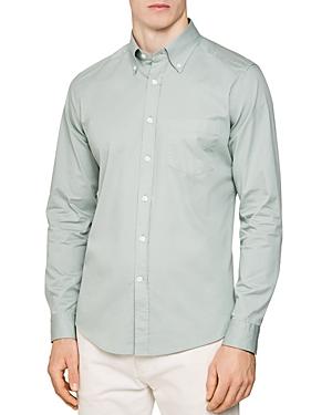 Reiss Blanco Solid Slim Fit Button-down Shirt