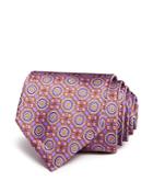 Canali Large Octagonal Medallion Classic Tie