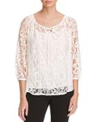 Status By Chenault Lace Blouse - 100% Exclusive