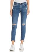 Ag Ankle Legging Jeans In 10 Years Sea Mist Destructed