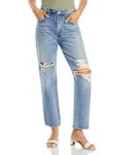 Citizens Of Humanity Emery Cropped Relaxed Fit Jeans In Heatwave