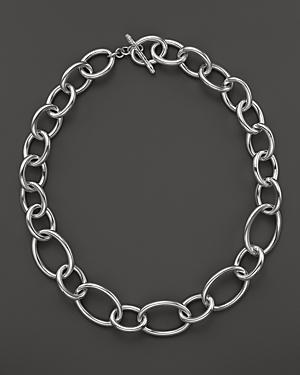 Ippolita Sterling Silver Glamazon Oval Link Necklace, 18