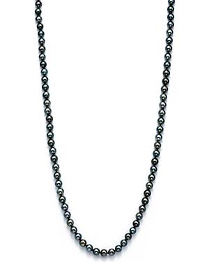 Cultured Tahitian Black Pearl Endless Necklace, 36 - 100% Exclusive