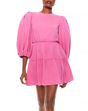 Alice + Olivia Shayla Tiered Mini Dress