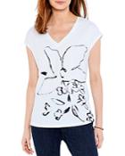 Nzt Petal V Neck Tee