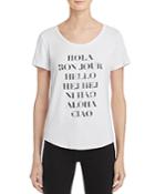 Knit Riot Hello Tee - Compare At $55
