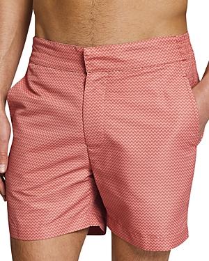 Frescobol Carioca Classic Copacabana Print Swim Shorts
