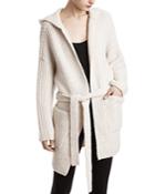 Atm Anthony Thomas Melillo Hooded Duster Sweater