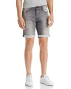 Jack + Jones Icon Regular Fit Denim Shorts In Gray