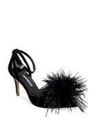 Charles David Women's Violate Feather-embellished D'orsay Pumps