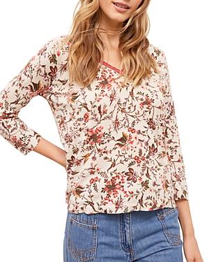 Gerard Darel Electra Floral Print Sweater