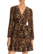Milly Liv Leopard Print Dress