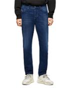 Diesel D-fining Straight Slim Jeans In Denim