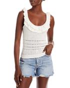 7 For All Mankind Crochet Tank Top