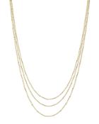 14k Yellow Gold Multi Strand Satellite Chain Necklace, 18 - 100% Exclusive