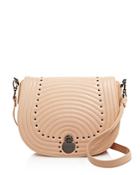 Longchamp Cavalcade Quilted Studded Leather Crossbody