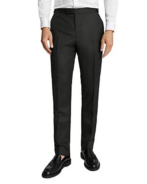 Reiss Valley Solid Flannel Slim Fit Suit Pants