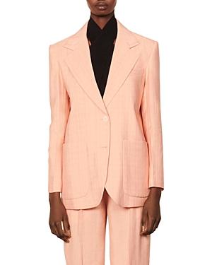 Sandro Nathalie Two Button Jacket