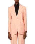 Sandro Nathalie Two Button Jacket