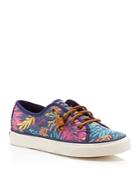 Sperry Seacoast Seaweed Print Lace Up Sneakers
