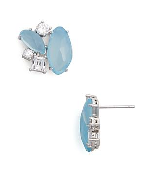 Nadri Chalcedony Stud Earrings - 100% Bloomingdale's Exclusive