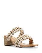 Schutz Women's Juliet Mid Heel Sandals