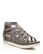 Eileen Fisher Airy Caged Open Toe Platform Wedge Sandals