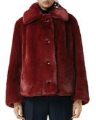 Burberry Alnswick Faux-fur Coat