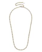Baublebar 14k Gold Plated Figaro Link Collar Necklace, 16-19
