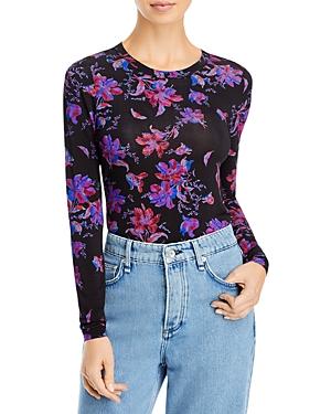 Rag & Bone Sabeen Long Sleeve Floral Print Top