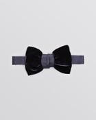 Yves Saint Laurent Velvet Bow Tie