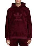 Adidas Originals Tonal-logo Hooded Fleece Sweatshirt